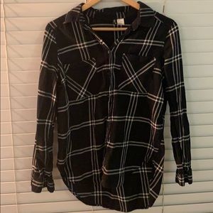 Black and White Flannel